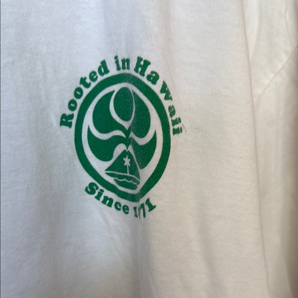 White tee shirt Hawaii - Picture 4 of 7